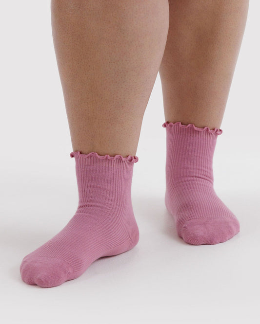 LETTUCE EDGE SOCK SET OF 2