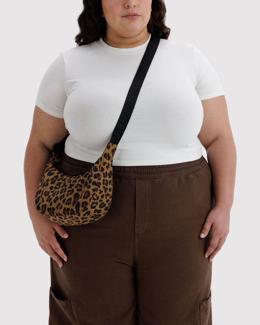 SMALL NYLON CRESCENT BAG