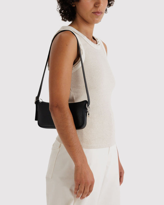 RECYCLED LEATHER POCHETTE