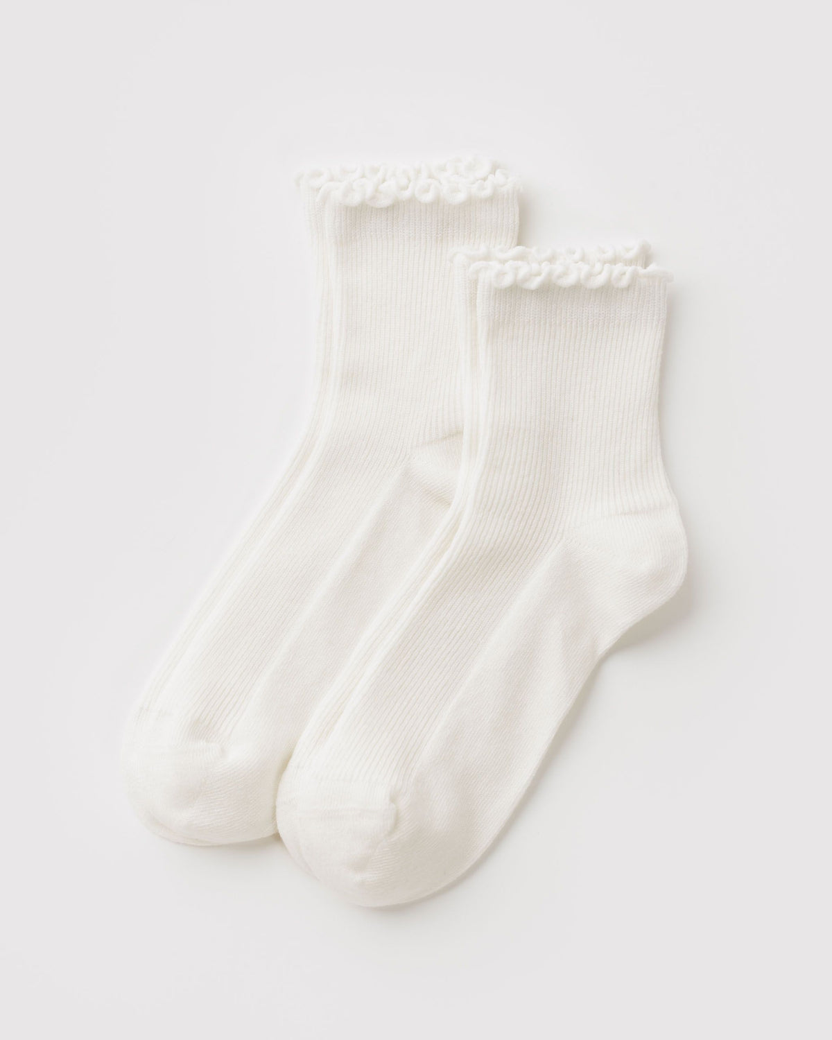 LETTUCE EDGE SOCK SET OF 2