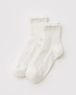 LETTUCE EDGE SOCK SET OF 2