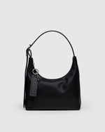 MINI RECYCLED LEATHER SHOULDER BAG