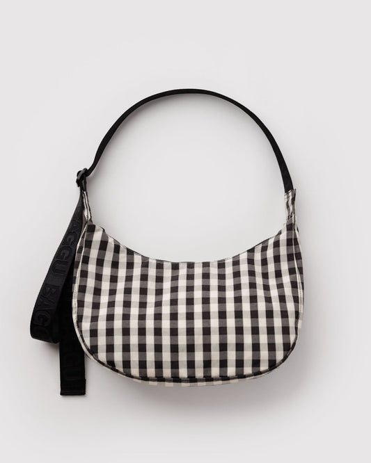 MEDIUM NYLON CRESCENT BAG