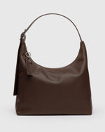 RECYCLED LEATHER SHOULDER BAG