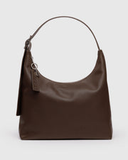 RECYCLED LEATHER SHOULDER BAG