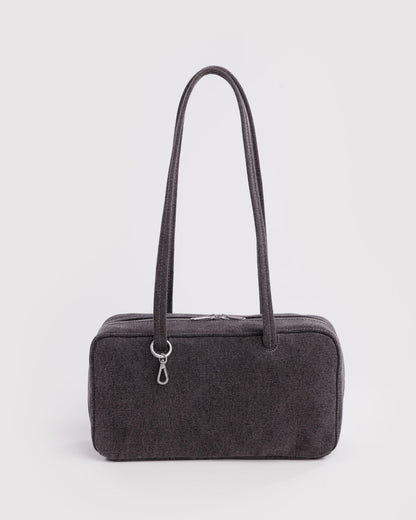 DENIM BOWLER BAG