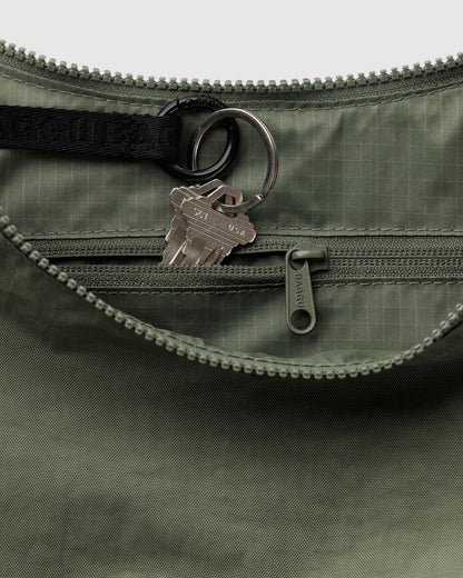 MEDIUM NYLON CRESCENT BAG