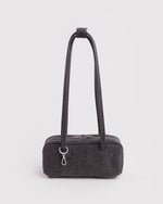 SMALL DENIM BOWLER BAG