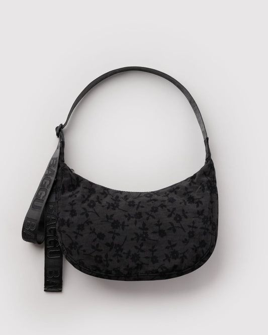 MEDIUM NYLON CRESCENT BAG