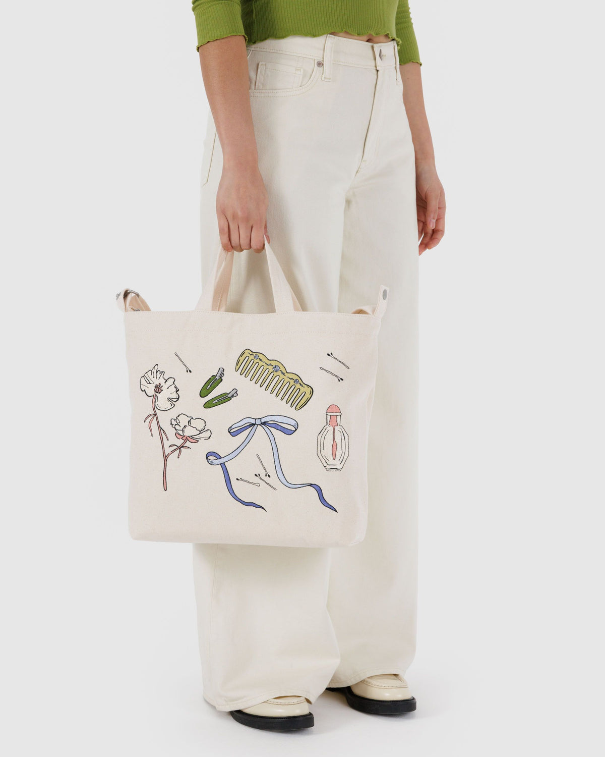 HORIZONTAL ZIP DUCK BAG
