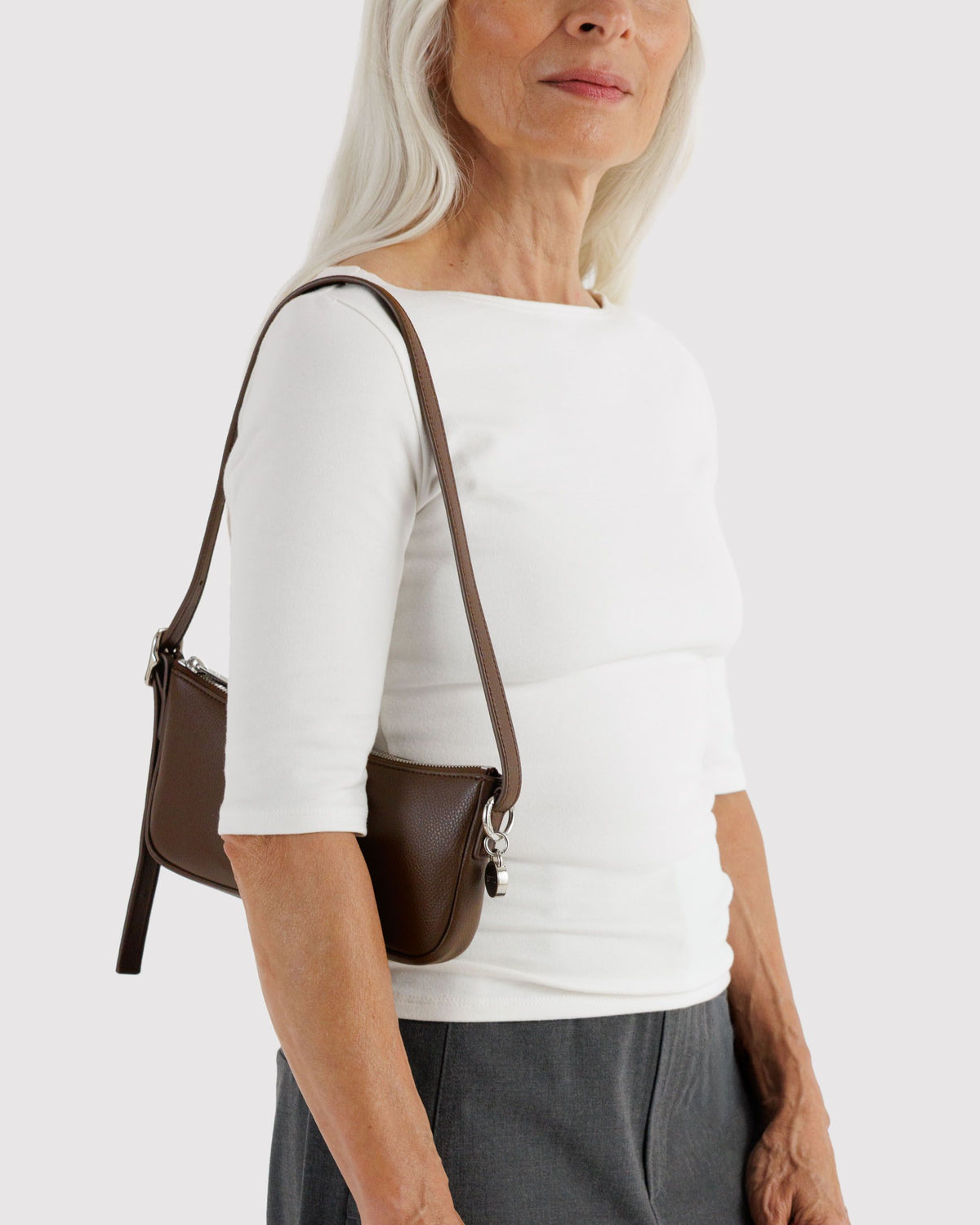 RECYCLED LEATHER POCHETTE