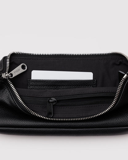 RECYCLED LEATHER POCHETTE