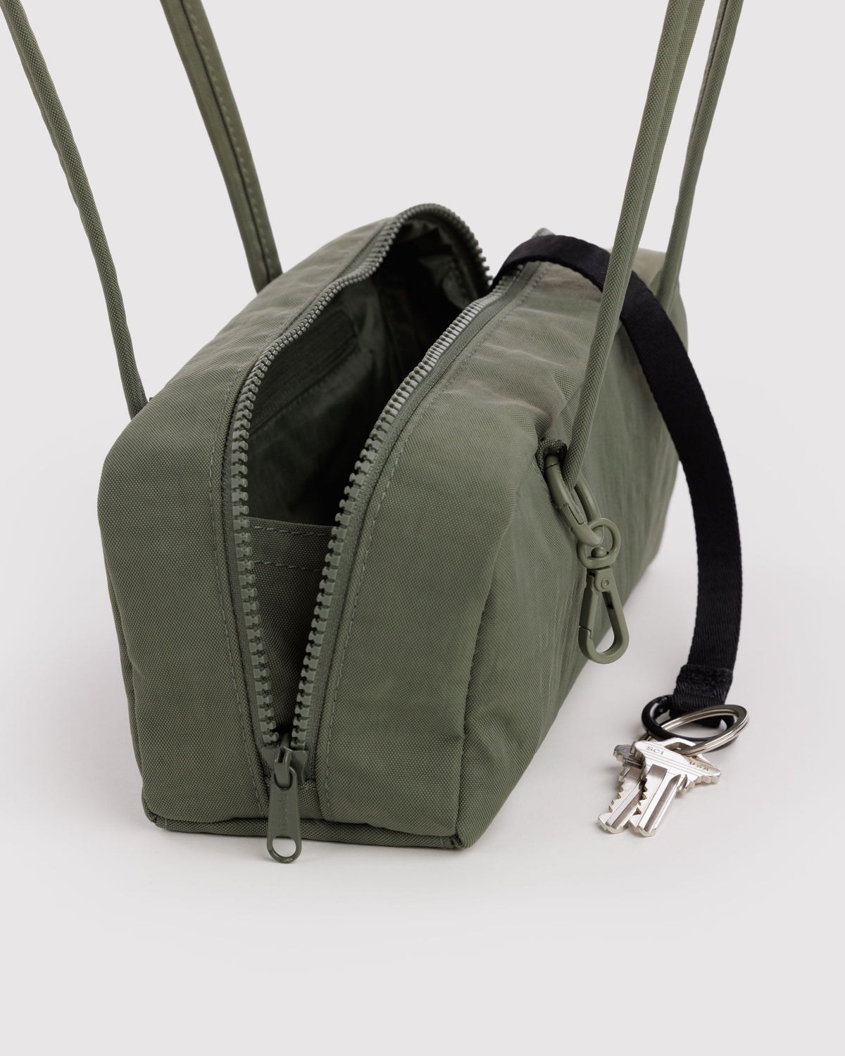 SMALL NYLON BOWLER BAG