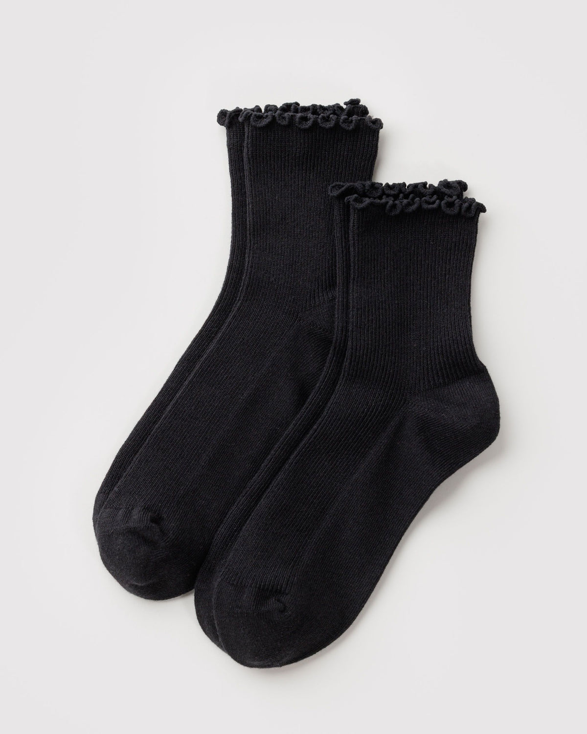 LETTUCE EDGE SOCK SET OF 2