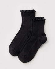 LETTUCE EDGE SOCK SET OF 2