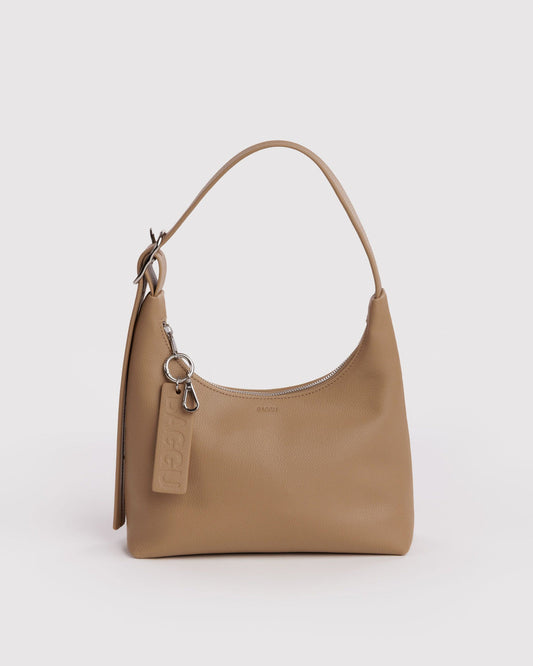 MINI RECYCLED LEATHER SHOULDER BAG