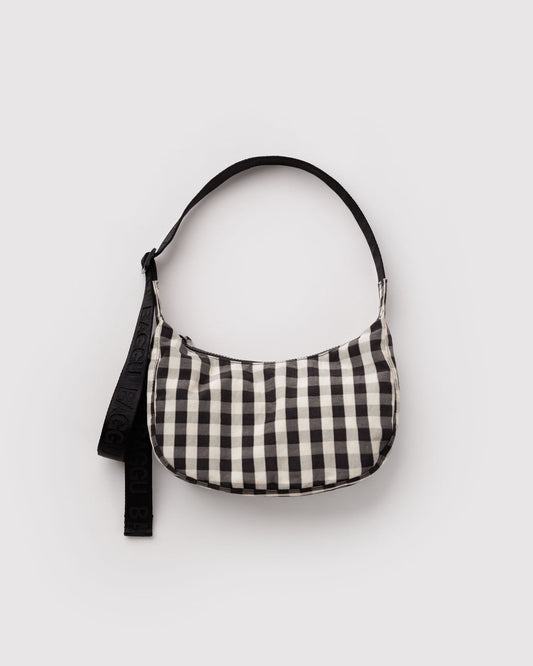 SMALL NYLON CRESCENT BAG