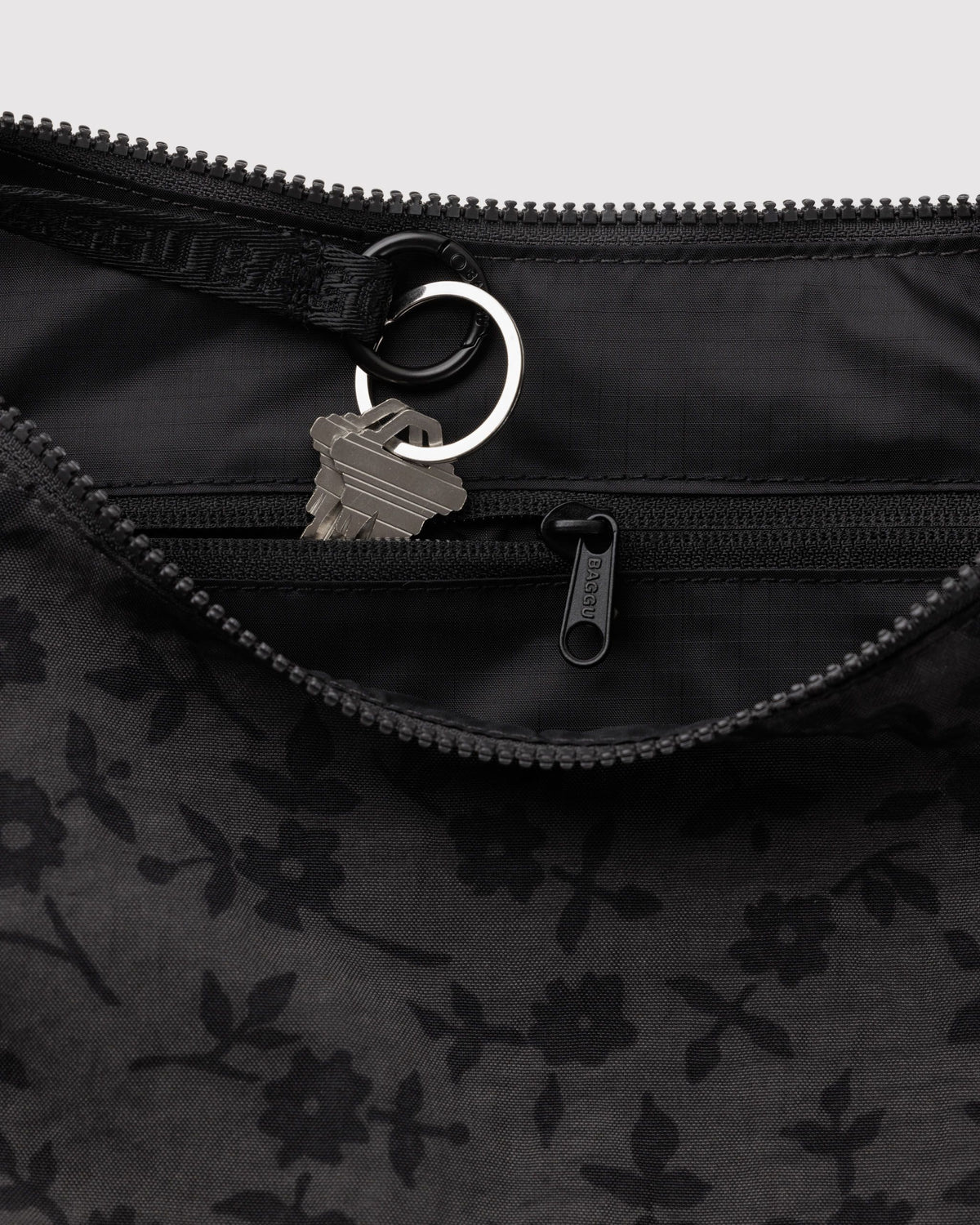 MEDIUM NYLON CRESCENT BAG