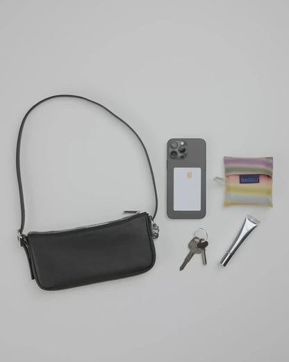 RECYCLED LEATHER POCHETTE