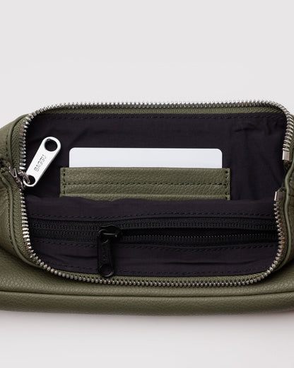 RECYCLED LEATHER POCHETTE