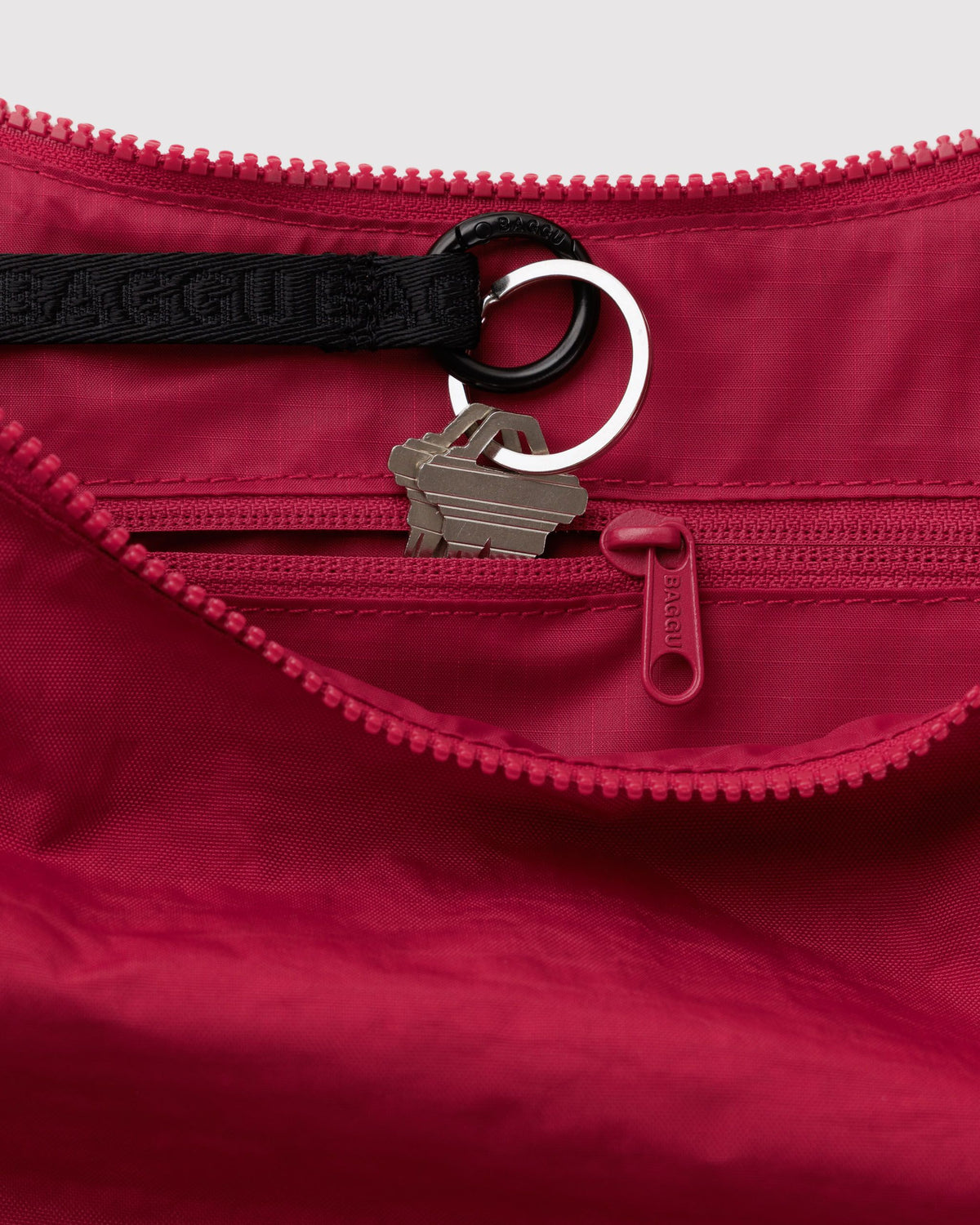 MEDIUM NYLON CRESCENT BAG