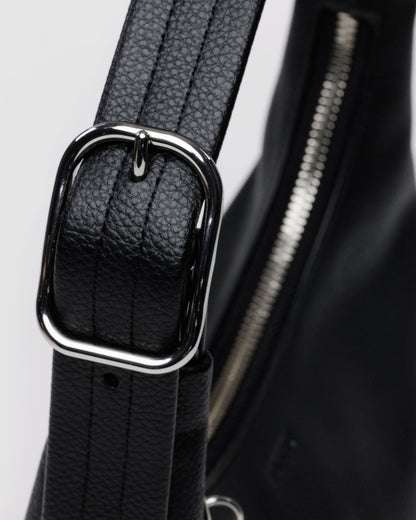 MINI RECYCLED LEATHER SHOULDER BAG
