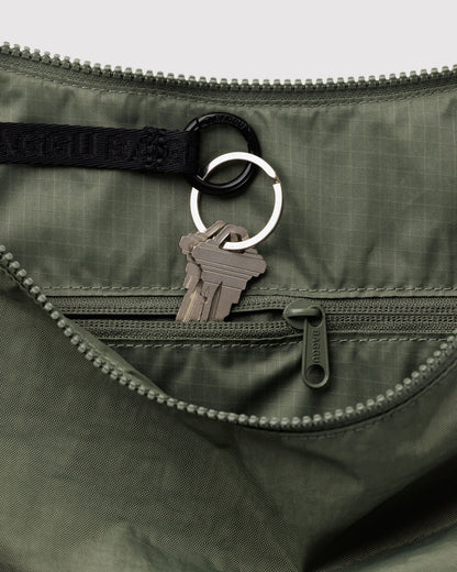 LARGE NYLON CRESCENT BAG