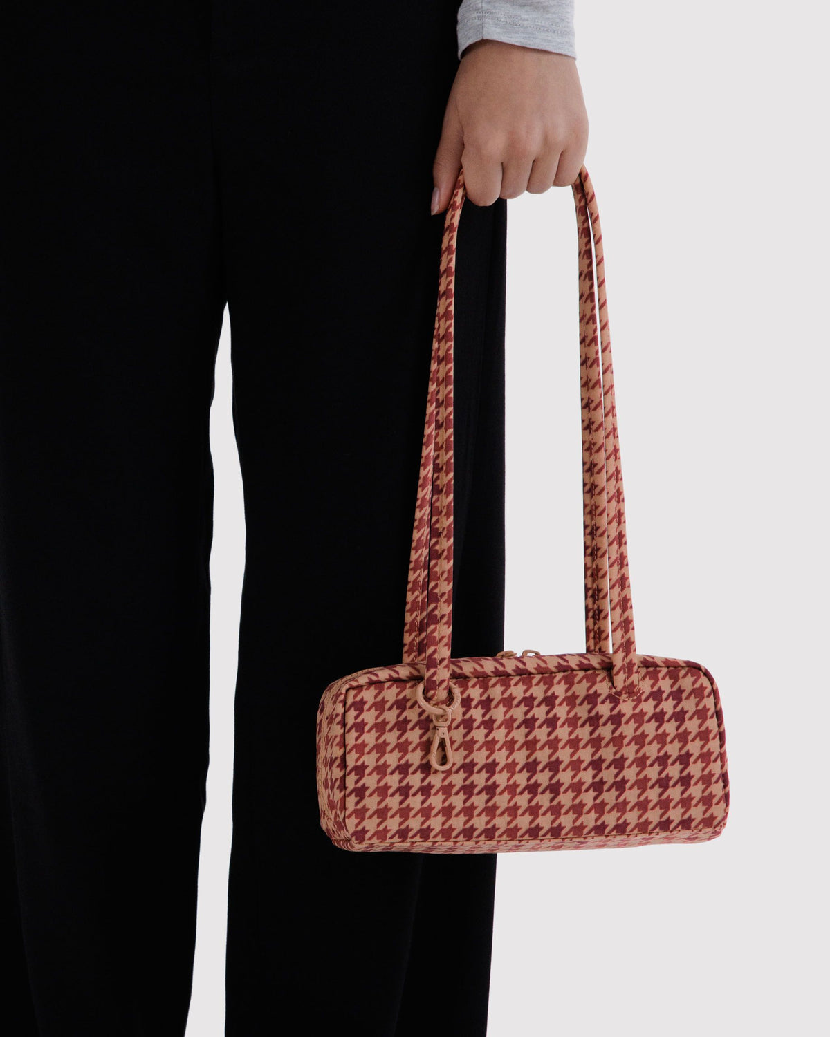 SMALL NYLON BOWLER BAG