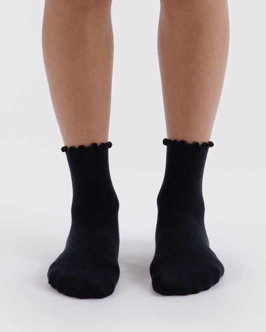 LETTUCE EDGE SOCK SET OF 2