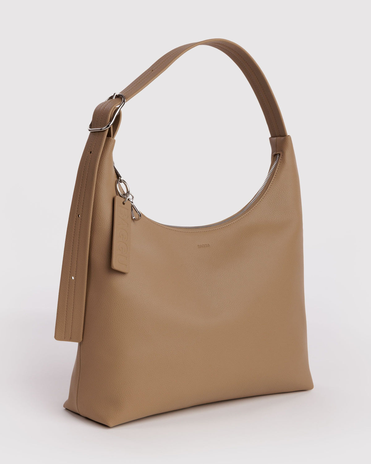 RECYCLED LEATHER SHOULDER BAG