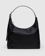 RECYCLED LEATHER SHOULDER BAG