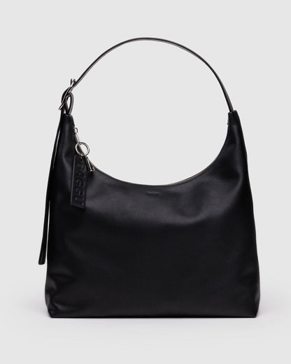 RECYCLED LEATHER SHOULDER BAG