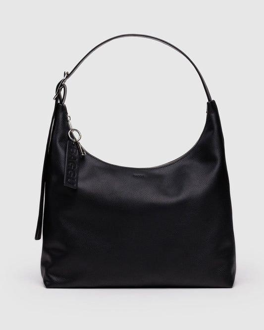 RECYCLED LEATHER SHOULDER BAG