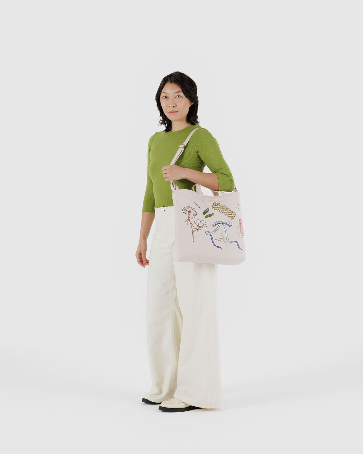 HORIZONTAL ZIP DUCK BAG