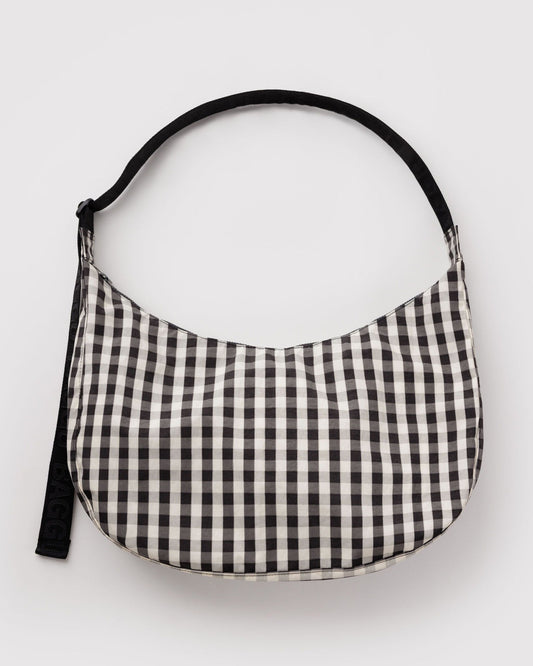 LARGE NYLON CRESCENT BAG