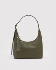 MINI RECYCLED LEATHER SHOULDER BAG
