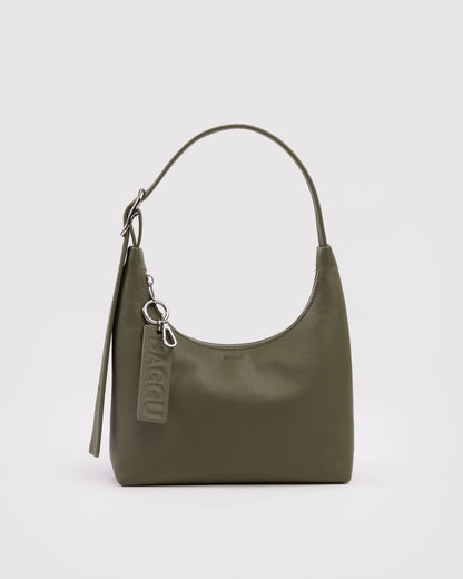 MINI RECYCLED LEATHER SHOULDER BAG