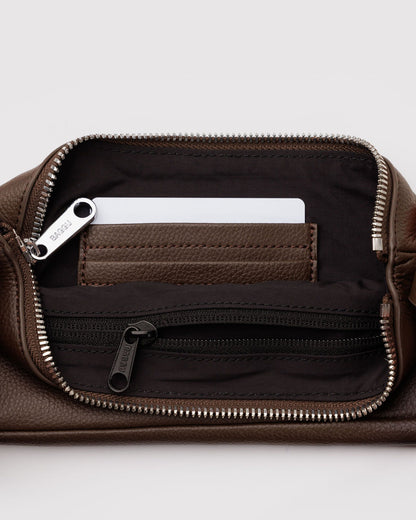 RECYCLED LEATHER POCHETTE
