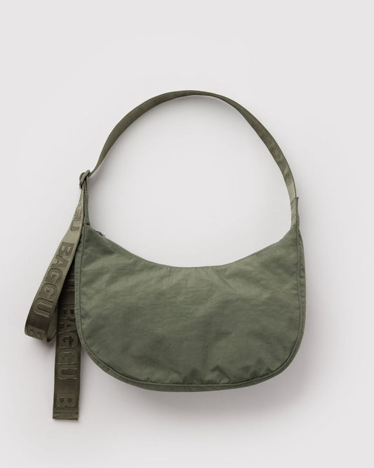 MEDIUM NYLON CRESCENT BAG