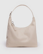 RECYCLED LEATHER SHOULDER BAG