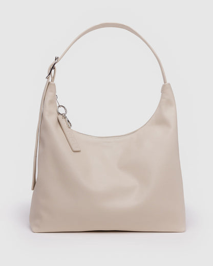 RECYCLED LEATHER SHOULDER BAG