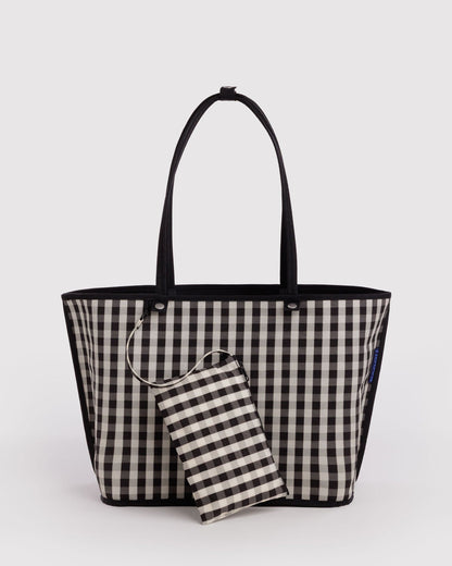 LARGE NYLON REVERSIBLE TOTE