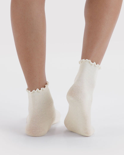 LETTUCE EDGE SOCK SET OF 2