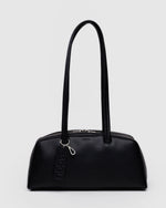 RECYCLED LEATHER BOWLER BAG